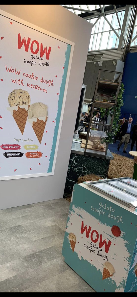 HefevanHaag's tweet image. Alle dagen op de Horecava aanwezig op de stand van partner De Maro!! Nieuw concept met 4 smaken “gelato scoopie dough” voor de #ijsbereider #horecava #hefevanhaag