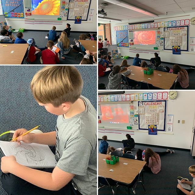 Continuing to explore Numbers in Nature (Fibonacci &amp; Lucas numbers) in Mrs. Darby’s class. Loved when students asked to rewatch this video “because the numbers were so satisfying.” #wgleads #mathisfun #fibonaccisequence ift.tt/2Nmr4ZW