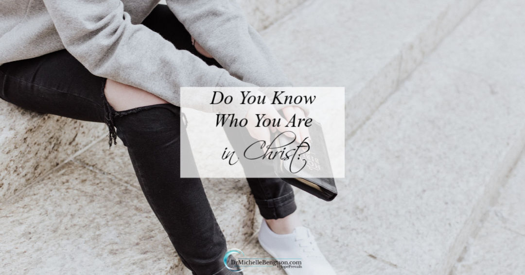 DrMBengtson's tweet photo. Do you know who you are in Christ? 12 #BibleVerses with what God says about you. #mentalhealth #trustGod  https://t.co/s7R1Q4VY7J https://t.co/fSsjPhBExw