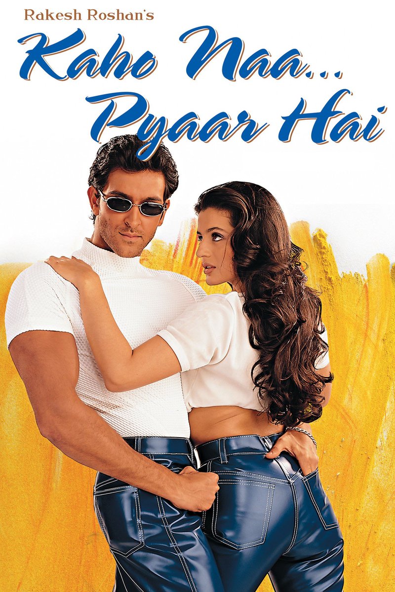 A nice story, catchy songs, great dancing, beautiful locations, fantastic dialogues, outstanding debut of the superstar  @iHrithik, amazing screen presence by the gorgeous  @ameesha_patel, KNPH is simply ICONIC.We fell in  with the film. #20YearsOfKahoNaaPyaarHai  @RakeshRoshan_N