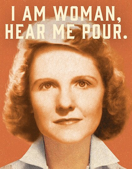 PeggyNoeStevens's tweet image. #DidYouKnow: The shape of the @MakersMark bottle, look of the label, signature red wax topper and even the name itself are all thanks to Margie Samuels?