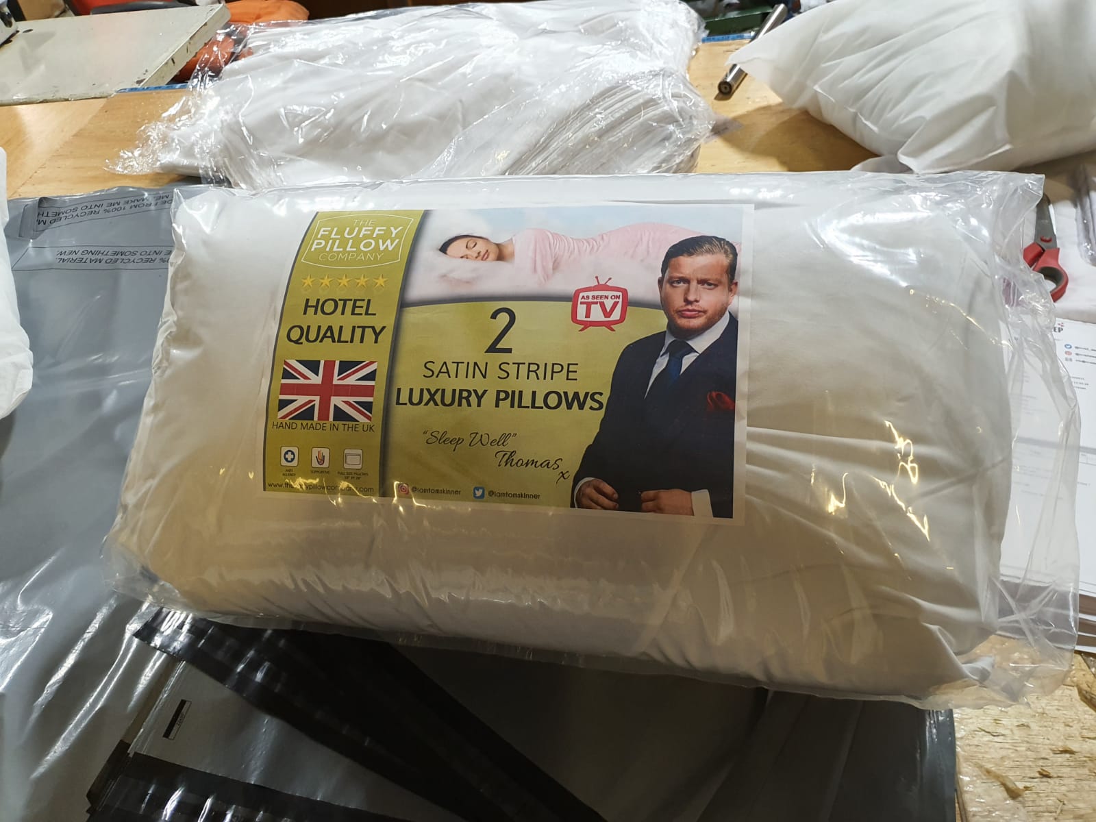 Fluffy pillow clearance company