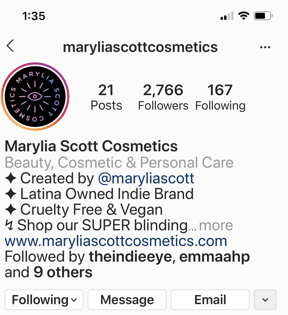 HYIMJEN's tweet photo. Here’s an indie brand we need to support !! I love @MaryliaScott and can’t wait to try @maryliascottcosmetics 🤩🤩🤩 #orderplaced https://t.co/vzTQK2OOoL