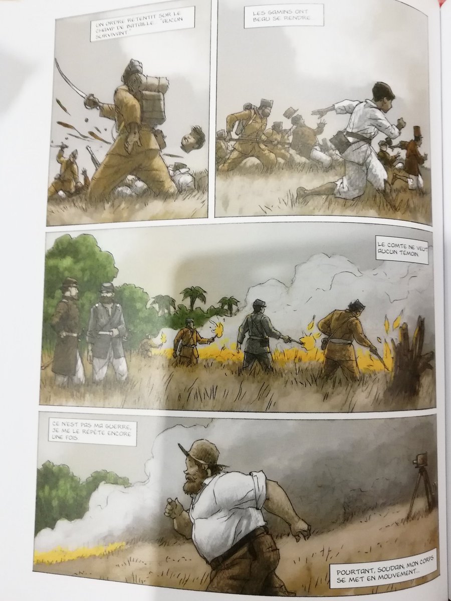 ClaudioJFuentes's tweet photo. #Historia : Acabo de recibir desde #Francia la novela gráfica "Guarani. Les enfants soldats du Paraguay", de Diego Agrimbau y Gabriel Ippóliti; en formato cómic, que narra las desventuras de un fotógrafo francés en el #Paraguay al final de la #Guerra #Guasu (1869). https://t.co/BXPzNCzVUu