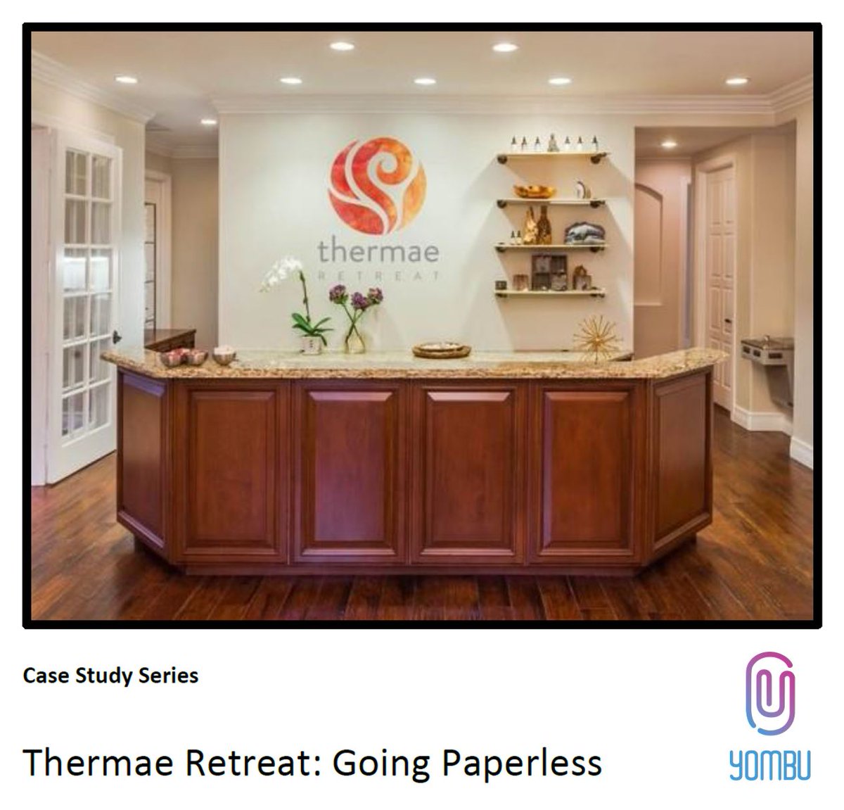 Check out our case study on Yombu's digital intake solution for Thermae Retreat. If you would like a copy, please email info@yombu.com.

"Before Yombu it felt like a juggle to properly perform intake and provide clients one-on-one treatment."

#yombu #thermaeretreat #gopaperless