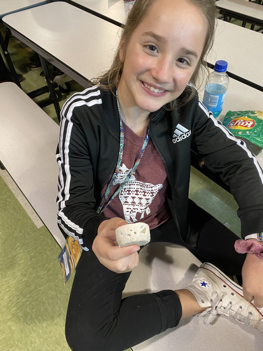 MrsL_science's tweet image. What happens when you mix sediments, heat, water, and pressure? You get happy students, because they get something to take home. #cementation #earthscience #sedimentaryrockformation @JanelleMHardin @rphife @Supt_comalisd