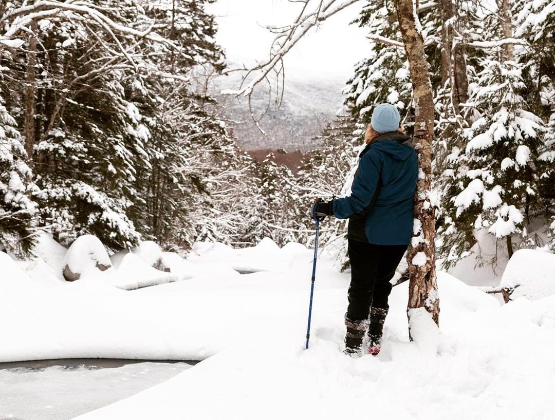 whitemts's tweet image. Our thoughts tend to drift to the mountains.  
📷: Live Free with Kris (Franconia Notch State Park #whitemountains #FNSP #explorenh #visitnh