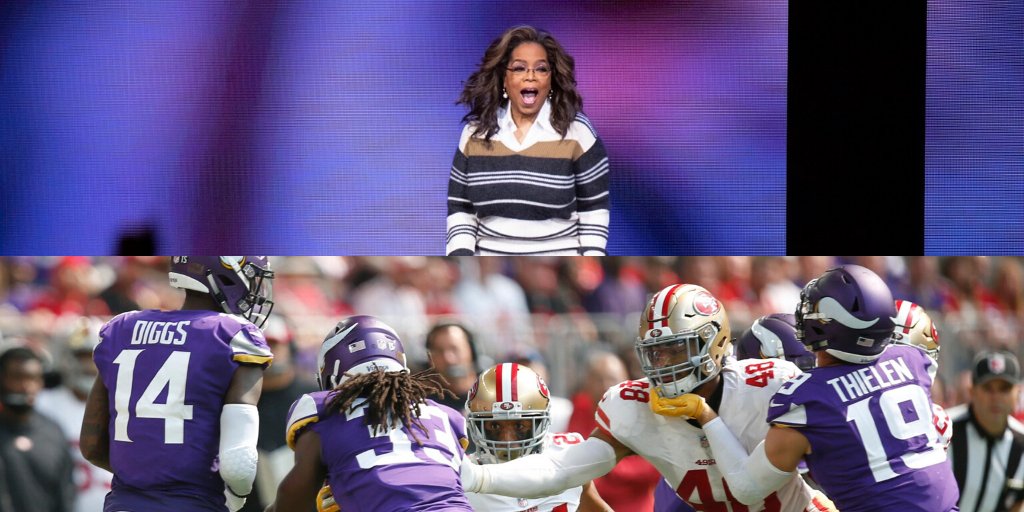 itsPOClive's tweet photo. #WhatHadHappened MLPS Weekend Recap
@Oprah came to town Saturday for #Oprahs2020VisionTour at @XcelEnergyCtr while the @Vikings lost to the @49ers in a divisional round playoff game marking the end of their season.
📢: #JoinTheConversation: #POCaccess #IsItLive #Oprah #Vikings https://t.co/FAgaGX1wsU