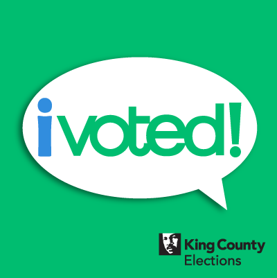 KingCountyWA's tweet photo. A #NationalStickerDay reminder: @kcelections offers "I Voted" digital stickers.

📱See the collection of digital stickers: https://t.co/0ihNysMSSO

🗳️Register to vote online or by mail: https://t.co/ysroctRIn3

📅Check the 2020 election calendar: https://t.co/jKJiD60Fda https://t.co/E6EmtI9T8T