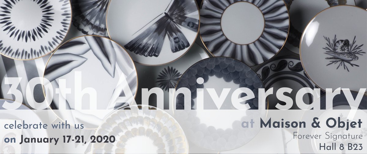 MarieDaage's tweet photo. Kick start the new decade by celebrating 30 years of creativity
at Marie Daâge ! For the first time, we will be displaying
every collection created since 1990 ☄️

📆January 17-21, 2020 • 9h30 - 19h
📍 @MaisonObjet • Forever Signature • Hall 8 • Stand B23 https://t.co/a5rFQIqDQI