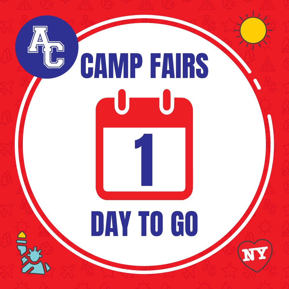 👀 We're getting ever closer to the start of our legendary <a href="/AmeriCamp/">AmeriCamp</a> Fairs, with the first one kicking off in Dublin tomorrow!

Places are filling up fast, so don't miss your chance to attend in either Dublin, Edinburgh, Manchester or London hubs.ly/H0mykjV0