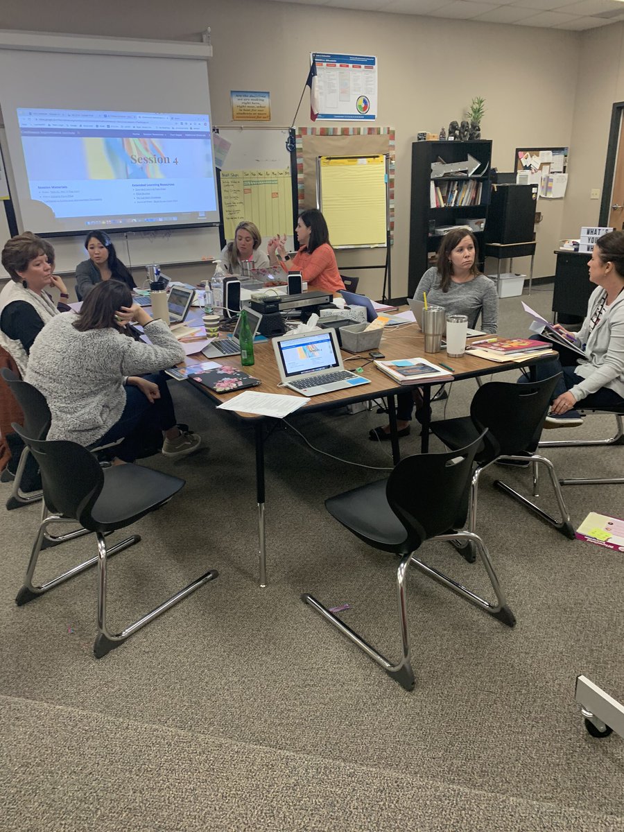 erinu_TX's tweet photo. I look forward to this dedicated time to learn alongside these teachers each month. The conversation about continuous improvement is both challenging and inspiring. #TheGreatestParkside #CII2020 #1LISD https://t.co/15nyyRqPax