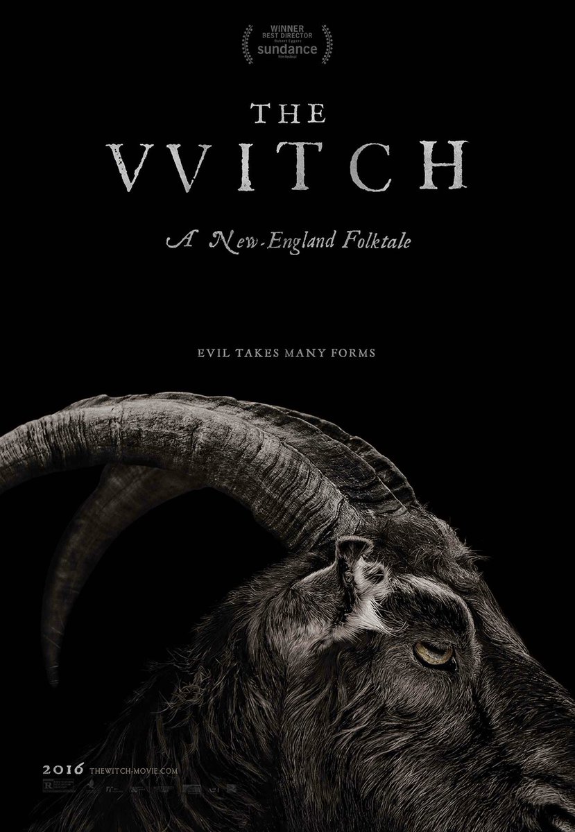 8. The VVitch (2015)One of the most deliciously evil films to ever be made. A frightening tale of religious fear and the occult as a family exiled in Puritan 1630’s New England are terrified by malevolent forces from the woods and the allure of the forbidden and the evil