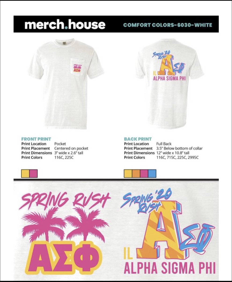 We are in the final stretch! Please be liking and retweeting for your chance to buy our spring rush shirt! The following is the link to purchase if you are inclined! Please help us reach our goal. 

merch.house/chapters/north…
