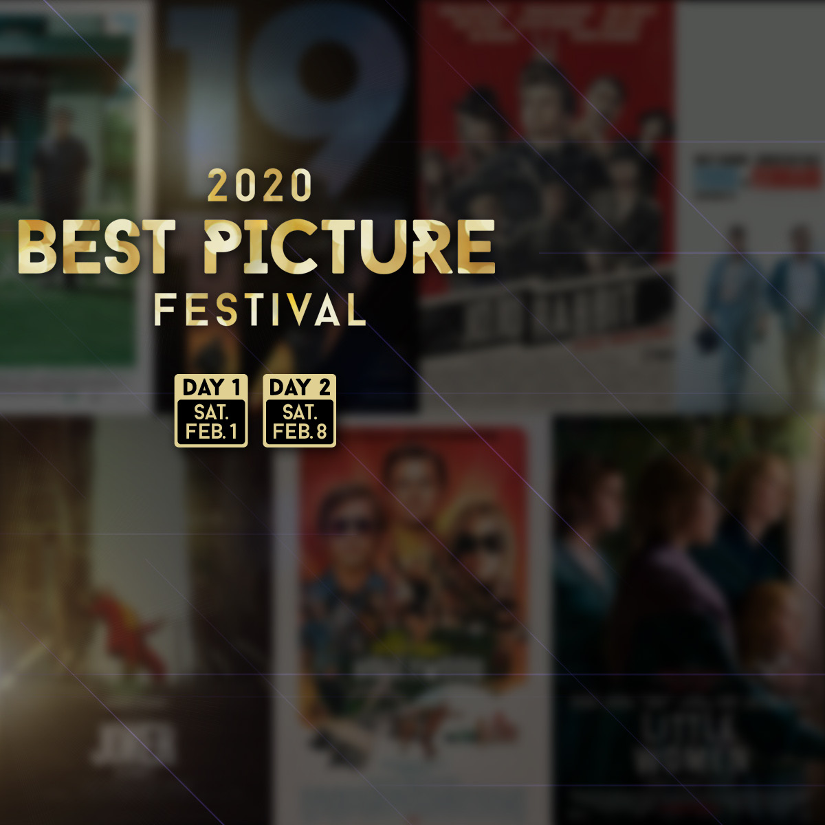 The moment you’ve been waiting for has finally arrived! Check out the lineup for this year’s “Best Picture Festival”.  ⭐️ 
Tickets on sale now! bit.ly/2020BestPictur…