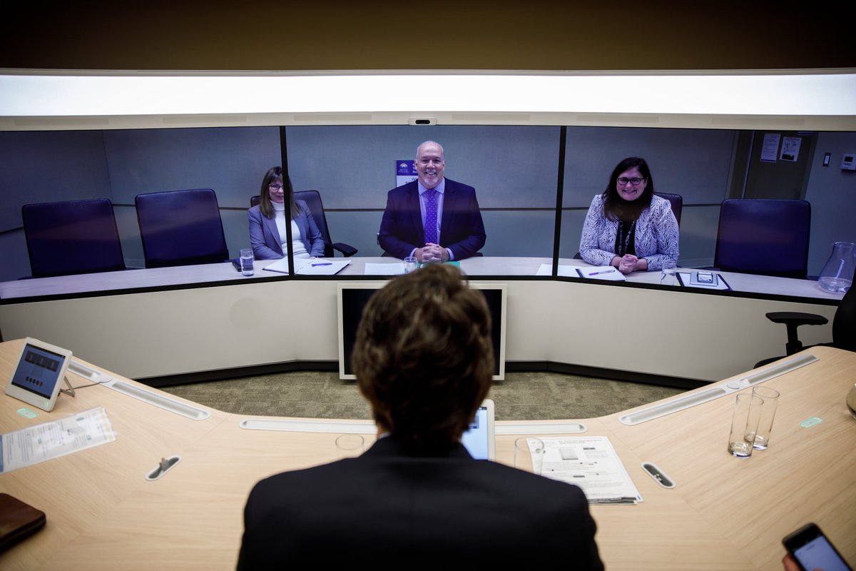 JustinTrudeau's tweet image. Whether it’s in person, on the phone, or virtually, Premier @jjhorgan and I are working together on the issues that matter most to people in BC. Today, we logged on to talk about investing in housing, child care, and infrastructure, and plans to fight climate change.