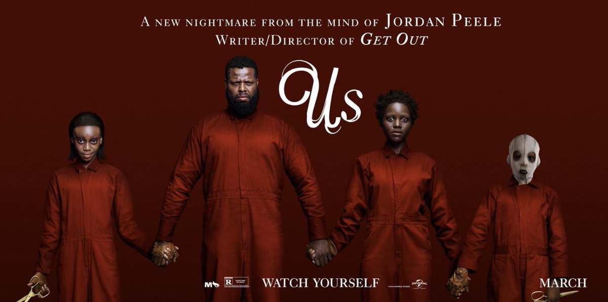 something even more rich in storytelling, message, heart and performance. A true genre feat; he is a horror wizard with so much to say. Lupita Nyongo not getting an Oscar nomination for her mesmerising double performance here brings so much shame to the relevance of the Academy