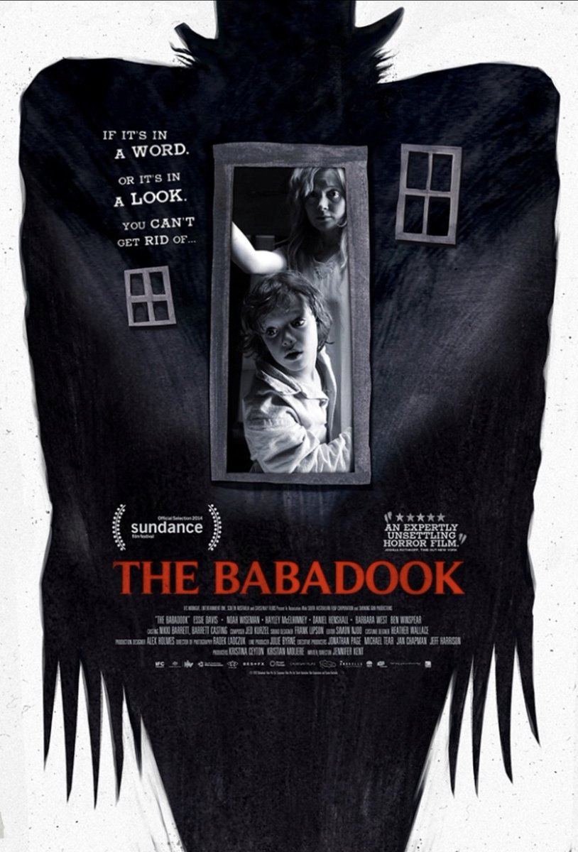 4. The Babadook (2014)Terrifying, bleak Australian horror as a depressed single mother and her difficult son combat their emotions and relationship as they are attacked by an eerie children’s book titled Mister Babadook, and succumb to its darkness as it manifests in their -