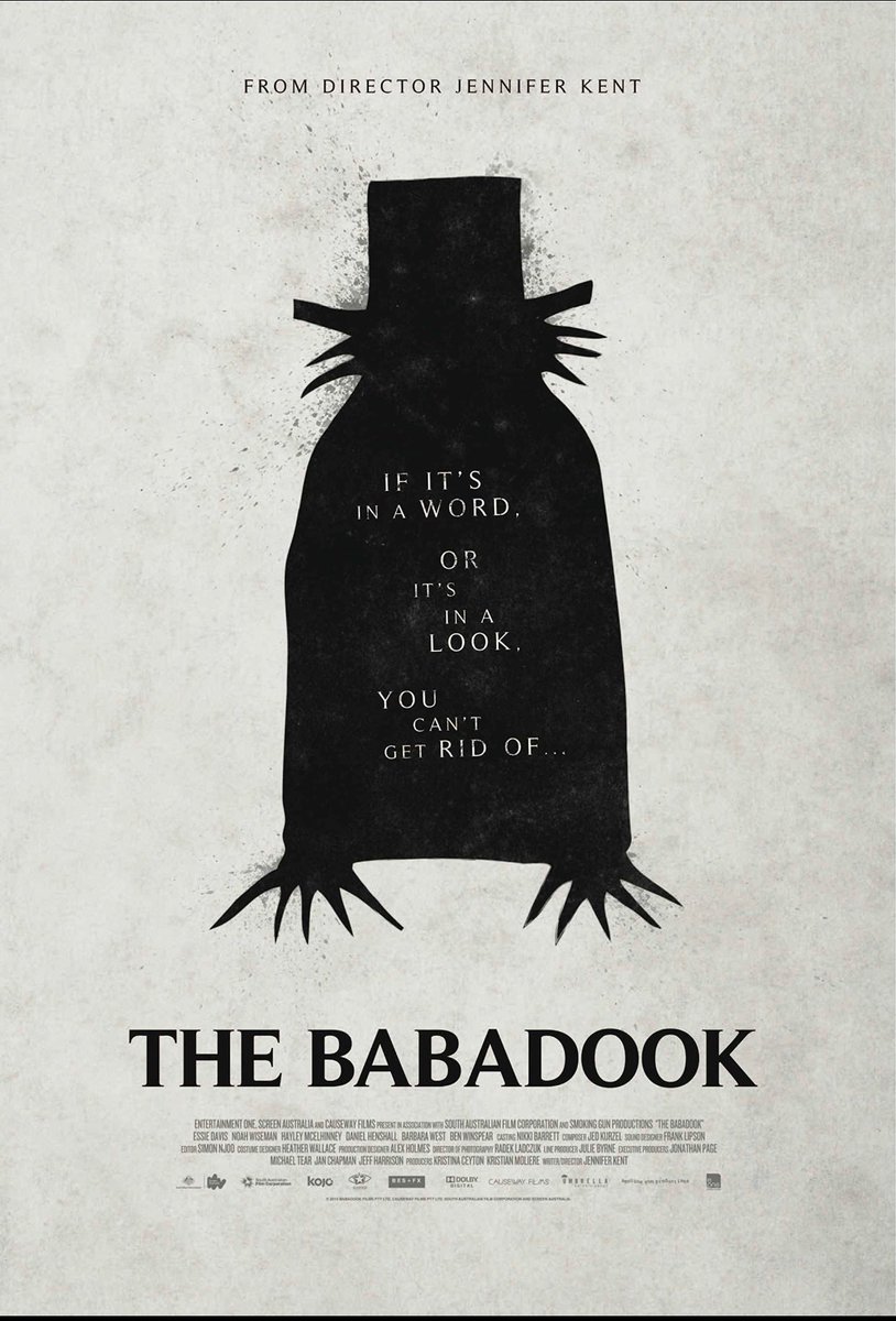 4. The Babadook (2014)Terrifying, bleak Australian horror as a depressed single mother and her difficult son combat their emotions and relationship as they are attacked by an eerie children’s book titled Mister Babadook, and succumb to its darkness as it manifests in their -