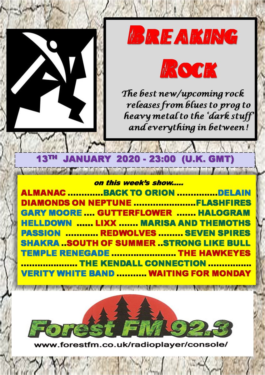 pjbreakingrock's tweet image. now playing on @pjbreakingrock .... #London #BluesRock @KendallConnect with #StaringBack from debut album #TheKendallConnection out last week... stream now forestfm.co.uk/radioplayer/co…