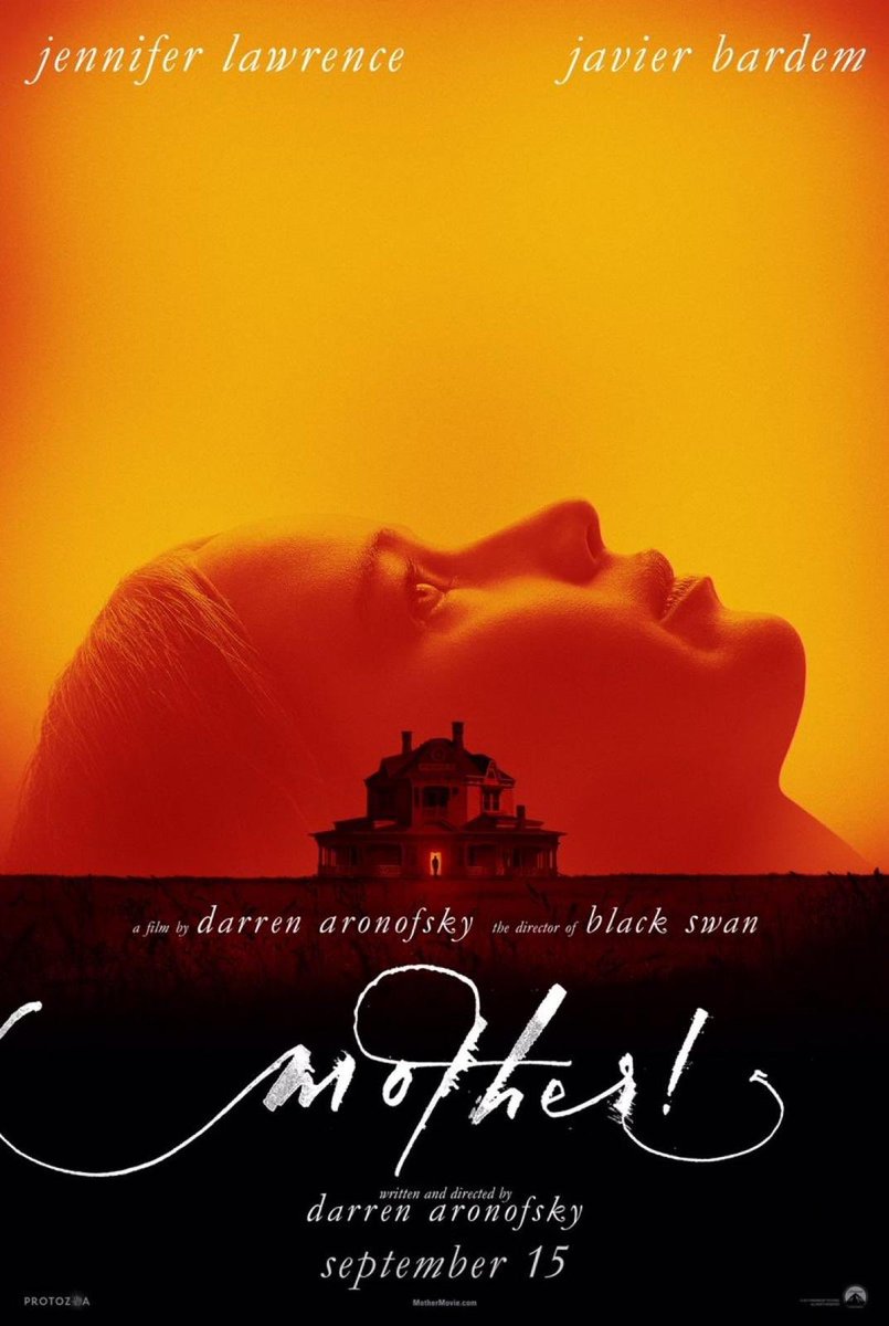 1. mother! (2017)The most timely horror film of the 2010s. Darren Aronofsky’s fever dream is one of the most stressful experiences you will ever watch - it is beautiful, anxiety enducing and revolting. It puts people off because it presents them with what real evil human beings