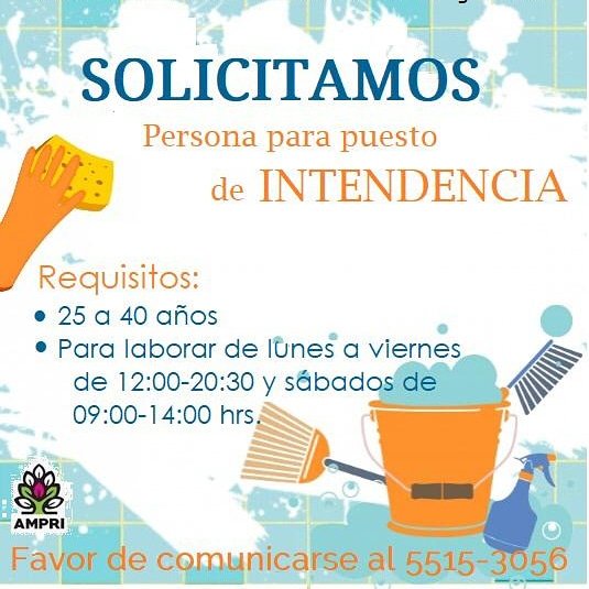 AMPRI_IAP's tweet photo. ¡Estamos buscando un nuevo integrante! https://t.co/cseLJaRs0n