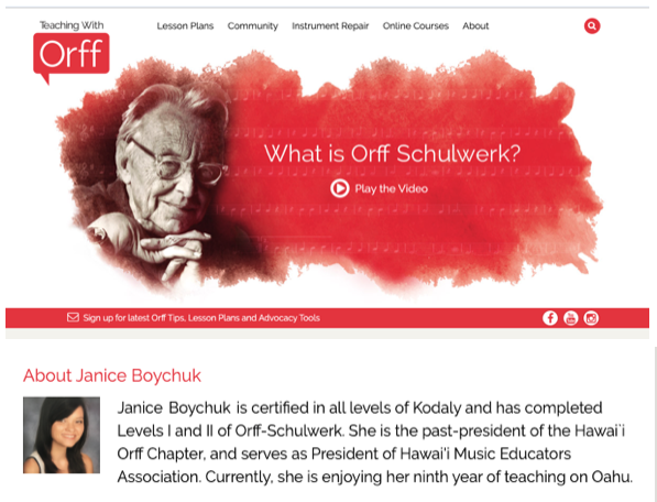 Congratulations to Helemano's own Janice Boychuk for getting her website published on the music education website Teaching with Orff! teachingwithorff.com/lesson-plan-ha… <a href="/HIDOE808/">Hawai‘i Public Schools</a>