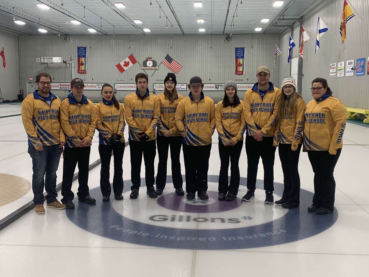 Congrats to both of our curling teams this weekend! The boys went undefeated, putting them in first place. The girl went 2-2, putting them in a 3-way tie for second place. Both teams will be competing in NorWossa in February.