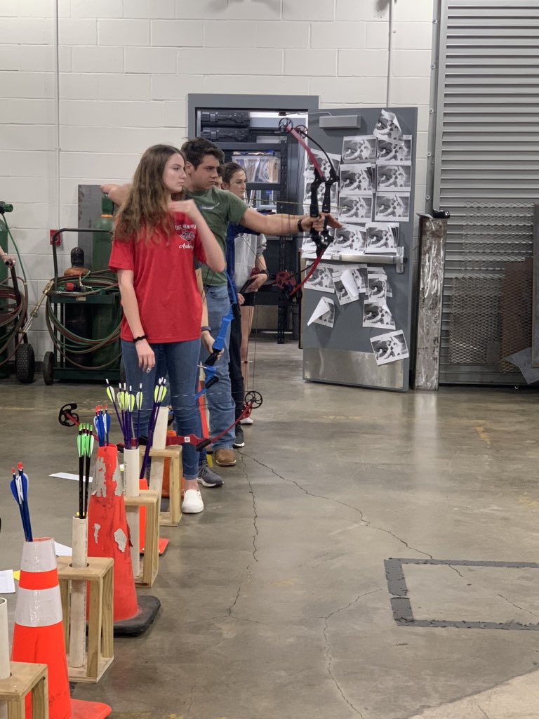 Archery State Qualifier underway with GHS!  <a href="/EastViewHS/">East View HS</a> <a href="/GeorgetownISD/">Georgetown ISD</a> <a href="/GeorgetownHS/">Georgetown HS</a>