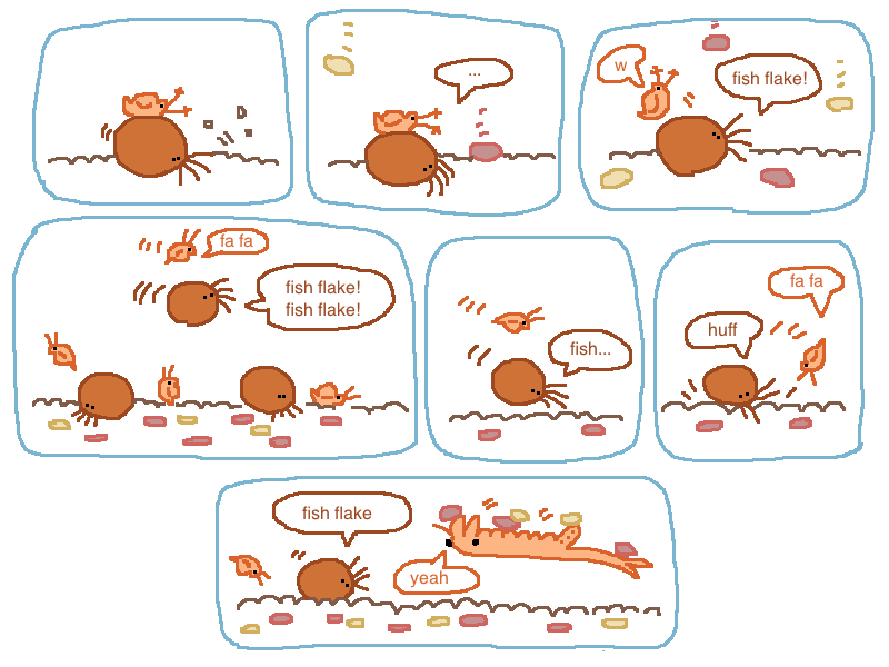excited for flakes
#comic
#mossworm 
