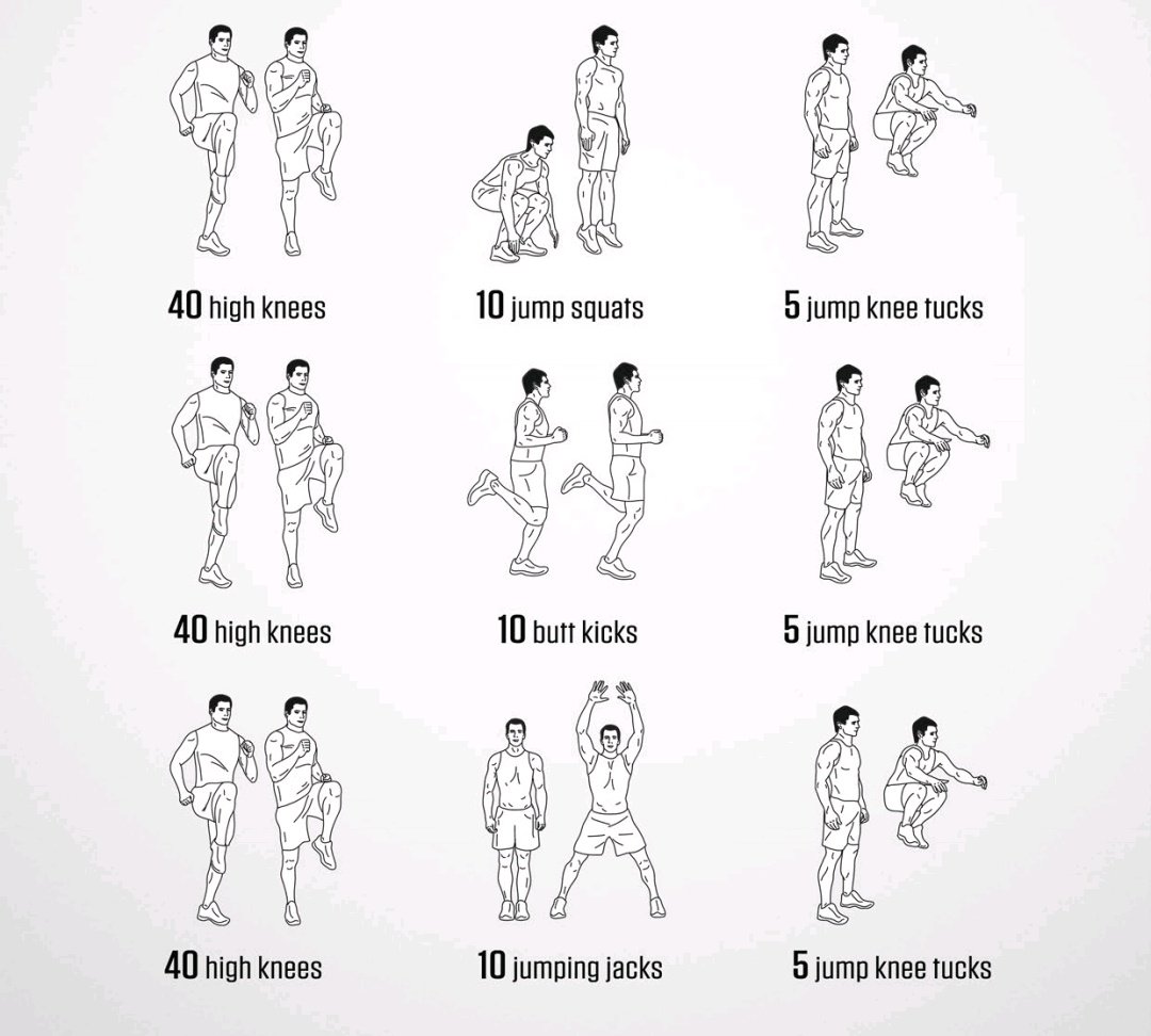 90DaysChallenge2020 Day1 3 sets 2 minutes Rest between sets 20