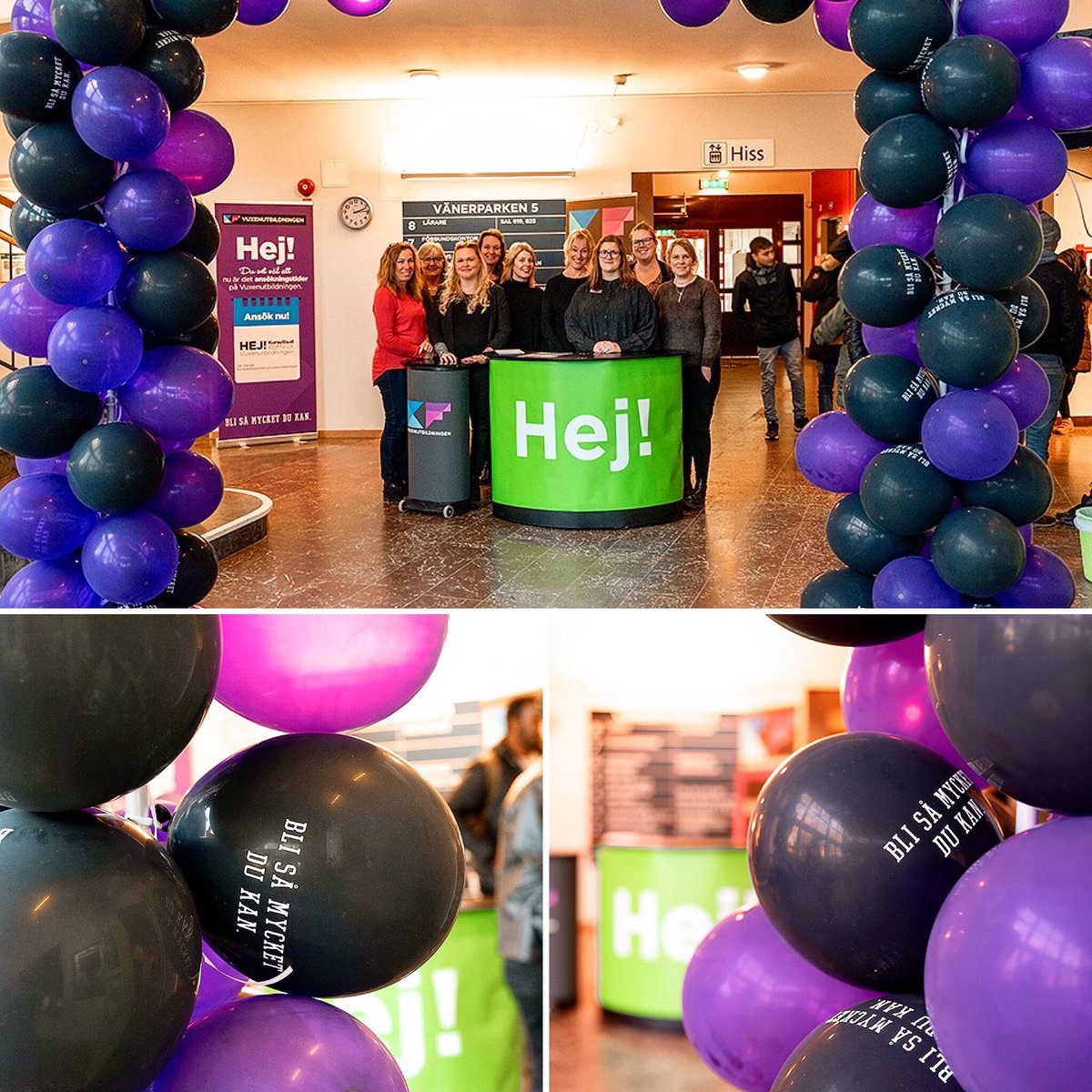 kunskapsdirren's tweet photo. Äntligen!🎈Nu är det dags för oss att välkomna både gamla och nya elever till Vuxenutbildningen i Kunskapsförbundet. De senaste åren har vi i ”Drömfabriken” hjälpt c:a 3000 elever per år att bli så mycket de kan, känna framtidslust och komma närmare just sina drömmar i livet 🤩. https://t.co/xX6agLqnvm