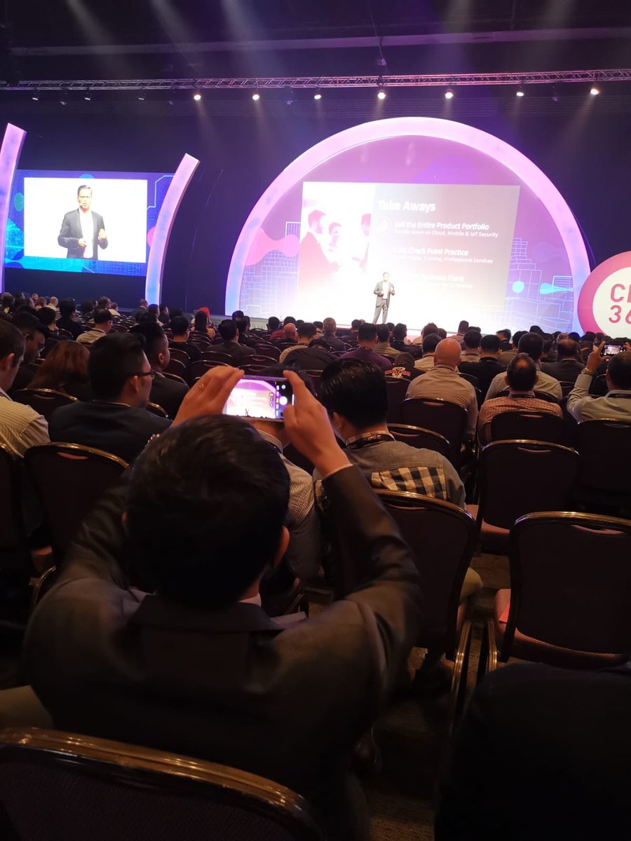 CheckPointSW's tweet photo. Our Founder and CEO, Gil Shwed, joined Sharat Sinha, our VP for APAC, in an Fireside Chat at #CPX360Asia. Gil Shwed shared with our partners his journey from searching for the first few Check Point #partners, till the thousands of partners we have today. https://t.co/VXxQal6mqY https://t.co/TUZhrFNQwT