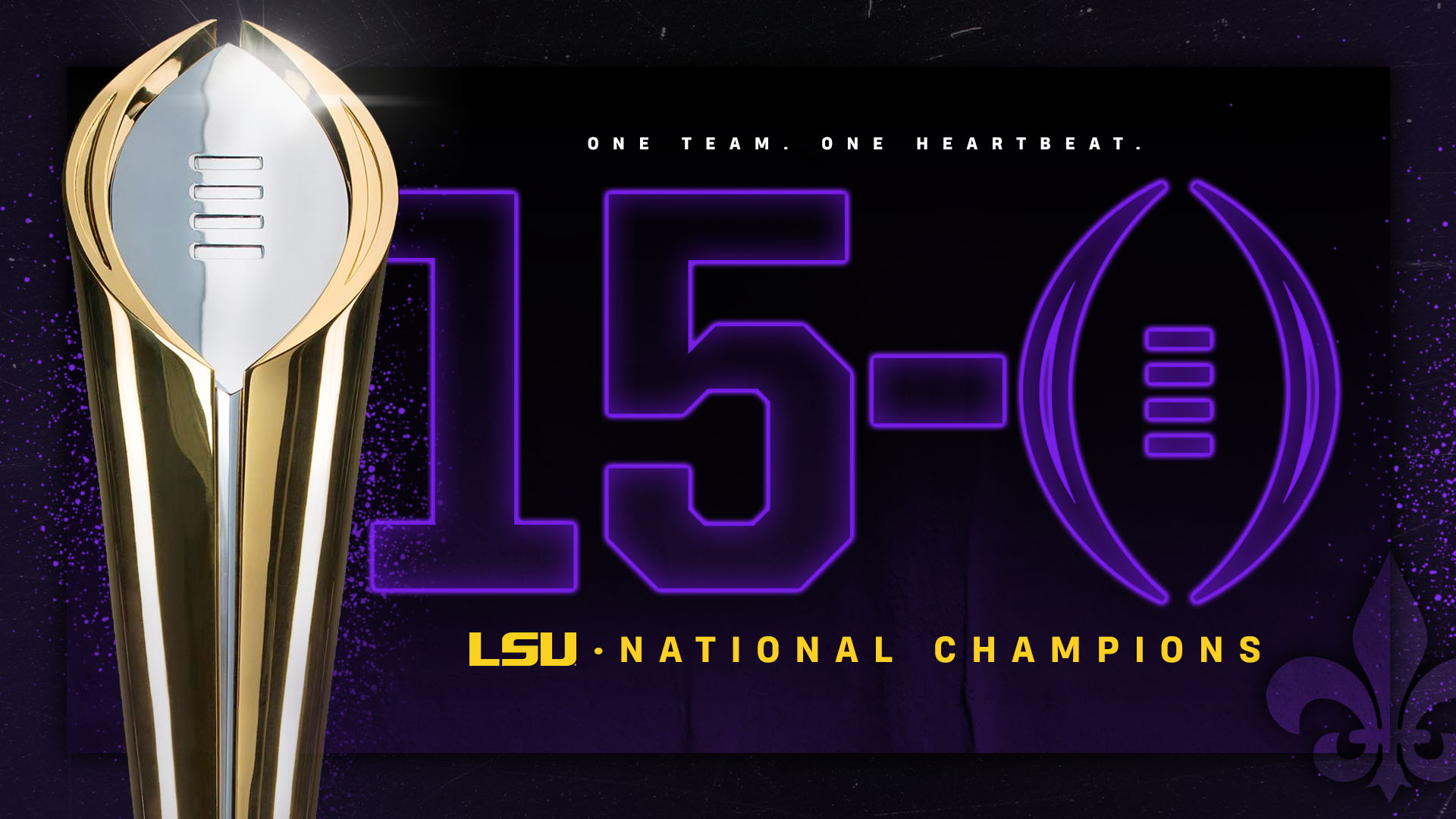 Lsu Football National Championship 2020 Wallpaper