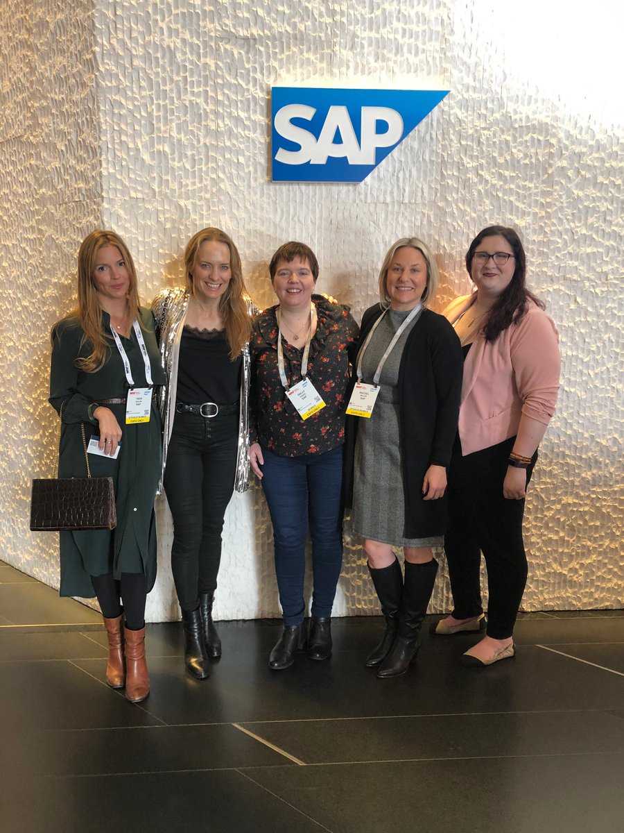 Beyond proud of this amazing collaboration - brilliant minds and conscious hearts are gonna change the world! #WomenInTech #WomenForward #NRF2020 #ConsciousConsumerism @sa_min_skee 
@sallyeaves @SAP_Retail @socltribe @ursularingham  @TCCtravel