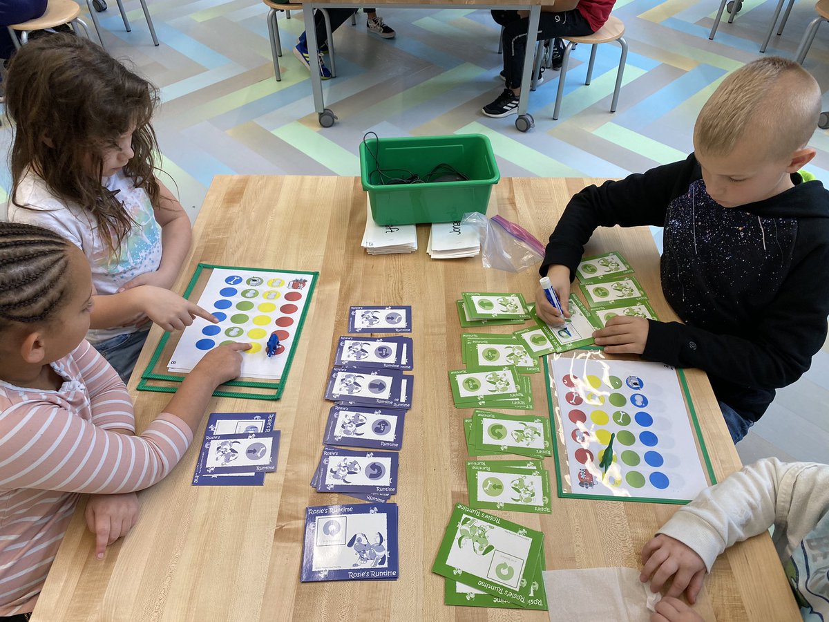 k2techieteacher's tweet image. Rosie’s Run is a great #unplugged #coding activity to teach Ss about loops. We’re all set and ready to go. @PLTWorg @EndeavourJBMDL