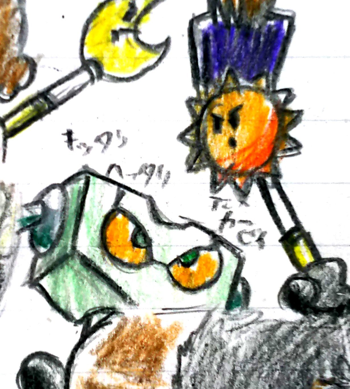 マリヘ絵 今日はキッタリハッタリとけいおん 二巻92ページ生徒2 T Co F3jxzicb8k Twitter