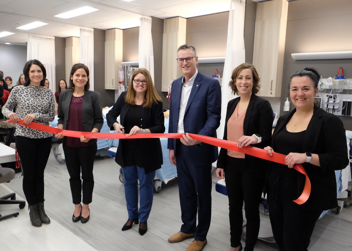 L'inauguration officielle des nouveaux laboratoires du programme de Soins infirmiers avait lieu ce matin au Cégep de Lévis-Lauzon. Un milieu de vie et d'apprentissage que les étudiant.e.s sauront apprécier! bit.ly/2Nnqfju