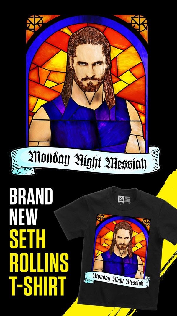 monday night rollins t shirt