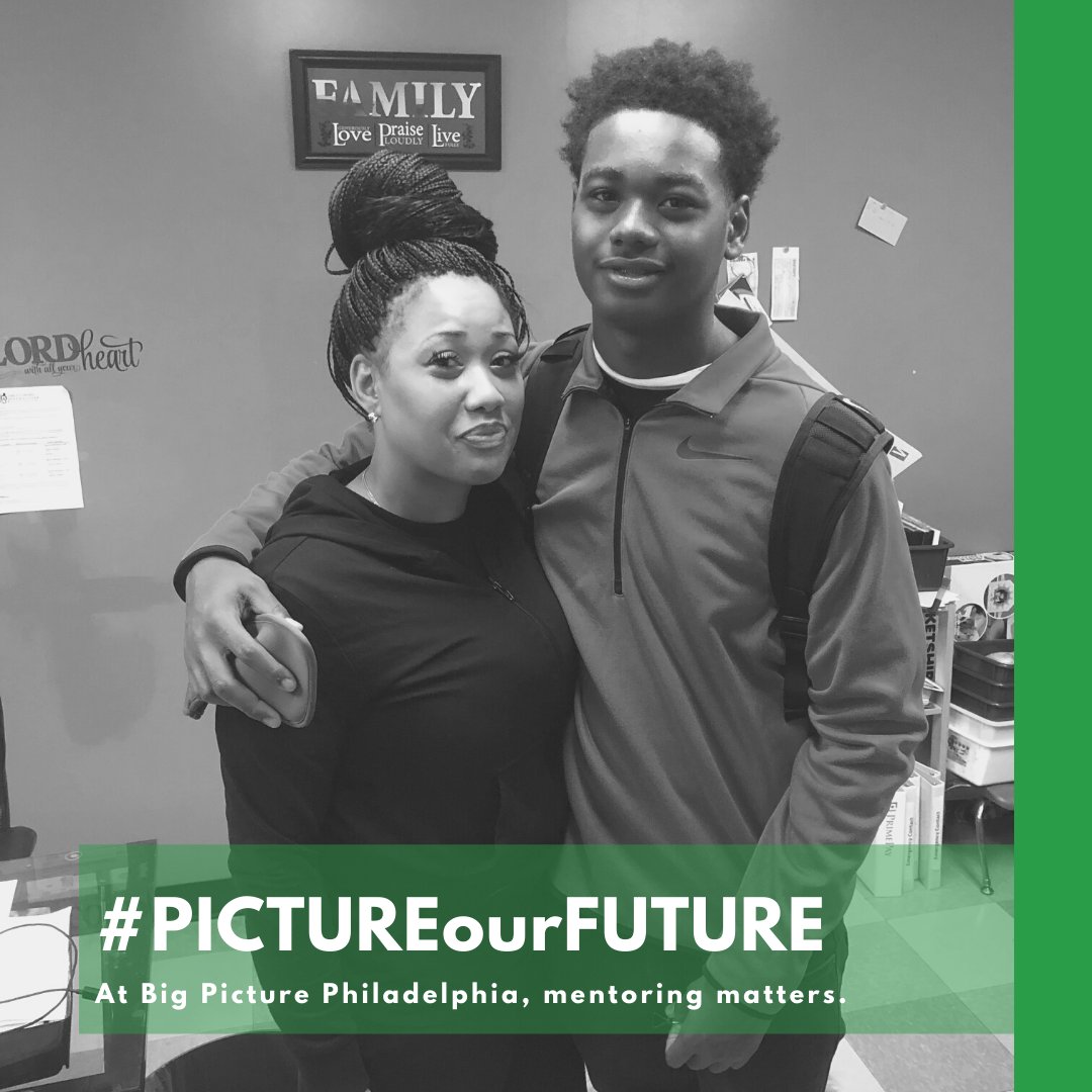Khavier helps his mentor take care of kids all day - and she helps him build his future. Mentoring works. #pictureourfuture #phled #leavingtolearn #mentoringmatters #NationalMentoringMonth