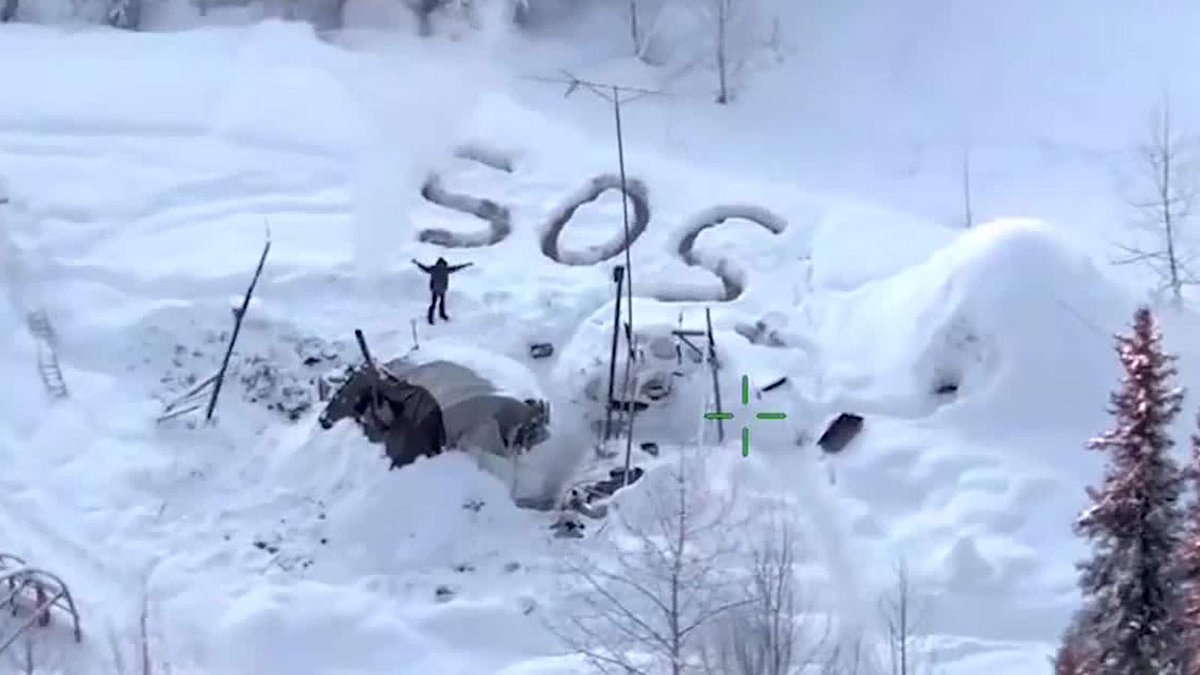 KPRC2's tweet photo. A Utah man survived in the Alaskan wilderness for 3 weeks after a fire burned his house and killed his dog - https://t.co/xR8N7RavkS #KPRC2 https://t.co/9LEGQdT2qq