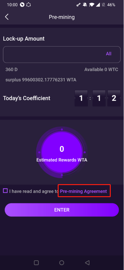 Waltonchain On Twitter Wta Pre Mining For All Users Has Started