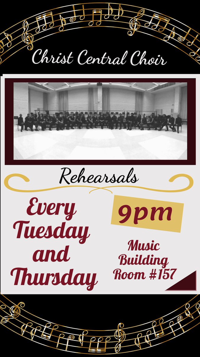 cmu__c3's tweet image. Rehearsals will resume tomorrow! Its start 9pm! If you are interested in joining, we hope to see you there !