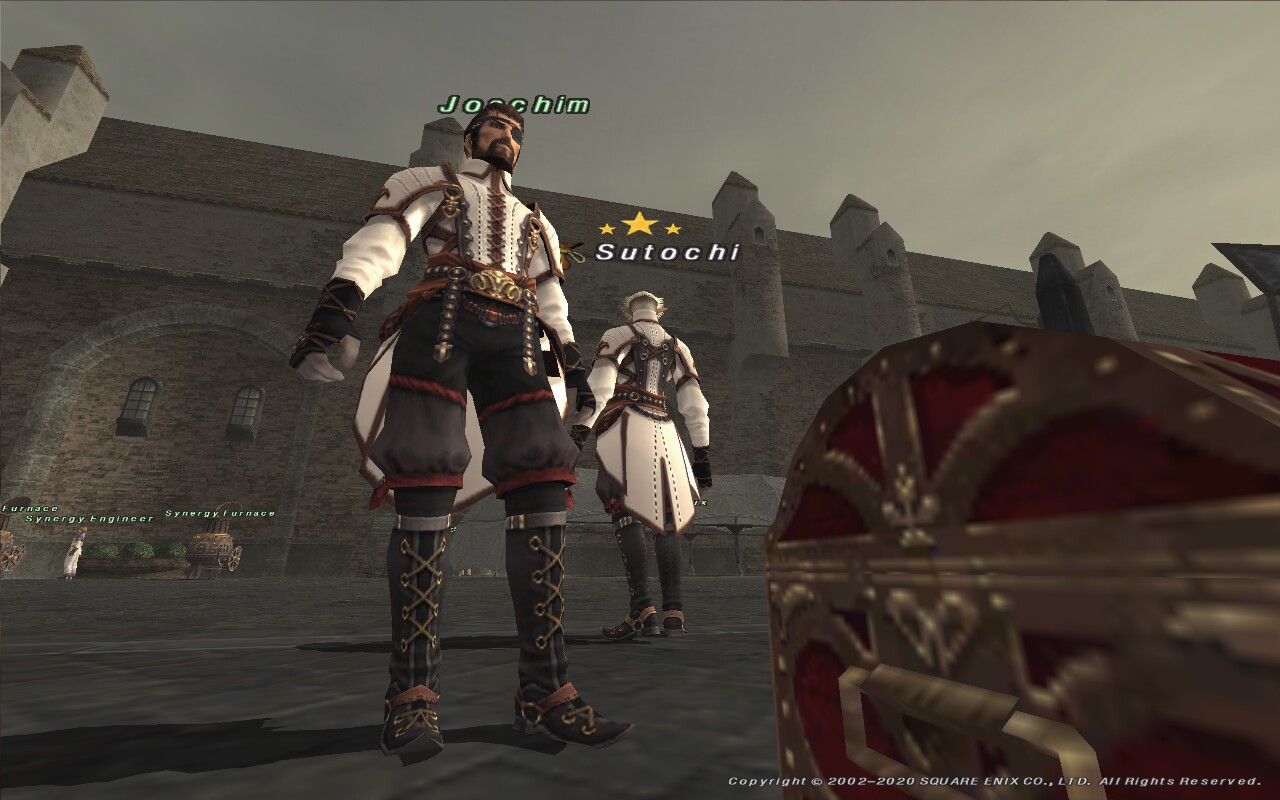 ストチ Ff11 鯖のカッパサブリメン ヨアヒム Joachim 変身セット 用語辞典にも載っている 頭 アイパッチ リスキーパッチ 胴 エブルタラー 錬成 手 シャドウカフス エイン第1 脚 マルドゥクシャルワ インヤガシャルワ 足 エブルブローグ