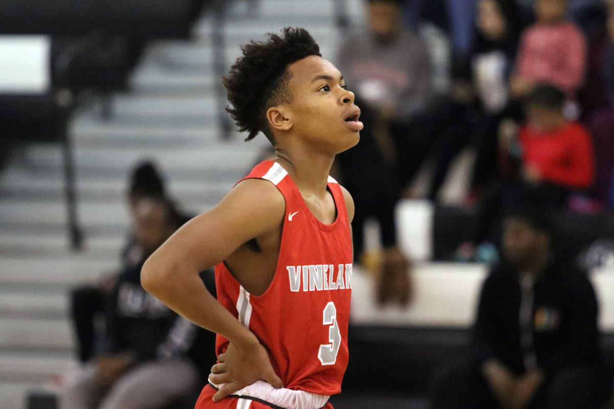 Gotta give a shout-out to this young man, too! Yamere Diggs with a game-high 28 points, including 5 threes, in Vineland's OT win over EHT