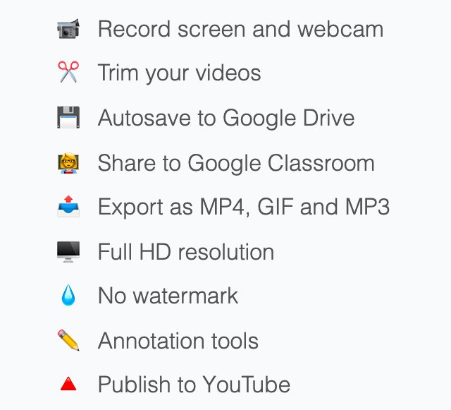 AnaMPerez1's tweet photo. LOVE, LOVE 😍 all the features!  But I'm super excited 🥳 to be able to export @Screencastify videos as GIFs. 📹 

Also, I love the #NEW easy to use interface -- think 🤔 this will really make it easy for our students to share their video creations!  #Screencastify2020 🤯 https://t.co/dZQpSiun1s
