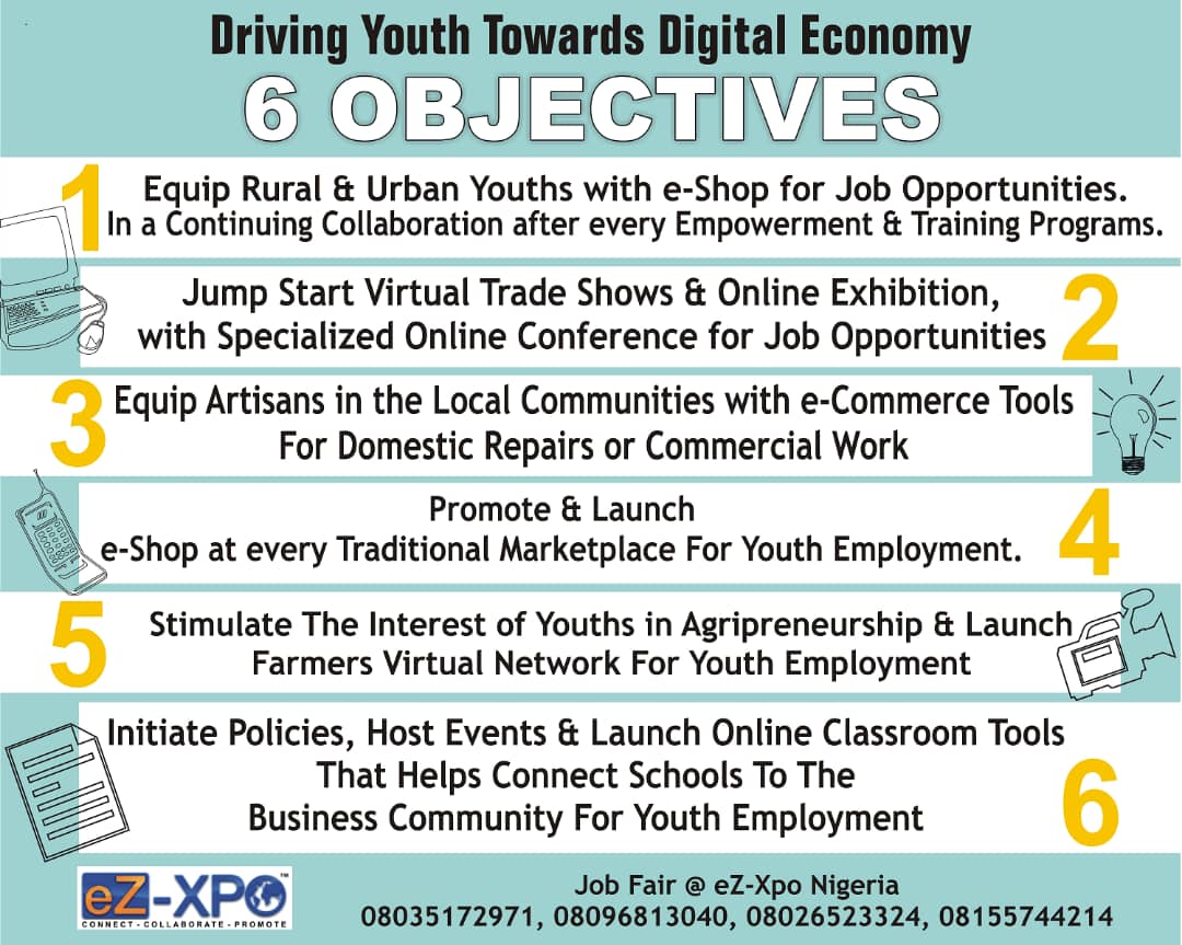 I am starting a campaign #eshopForAll What next after every skills acquisition Program? Govt should formulate policies for a continuing collaboration. Equip beneficiaries with e-Shop to help them start their own BUSINESS – For 8 MILLION NEW JOBS in Nigeria. PLEASE RETWEET.