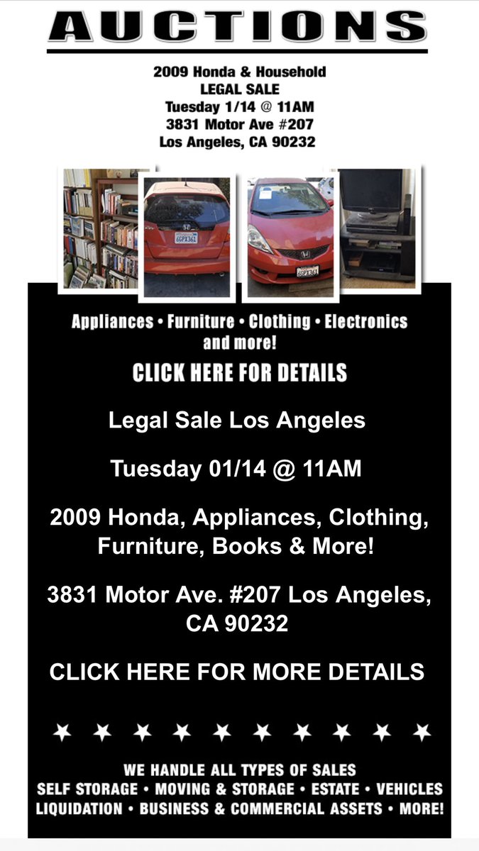 auctionguydan's tweet photo. X330 household & unknown
pallet auction on Jan 16th 9am #ClutterStorage #Tracey CA
Check out these and other auctions on https://t.co/oJXPhUKzCu
Nationwide Online
#SelfStorage #Auctions https://t.co/m1fWpP2qrv https://t.co/pxHcHFQjXp
