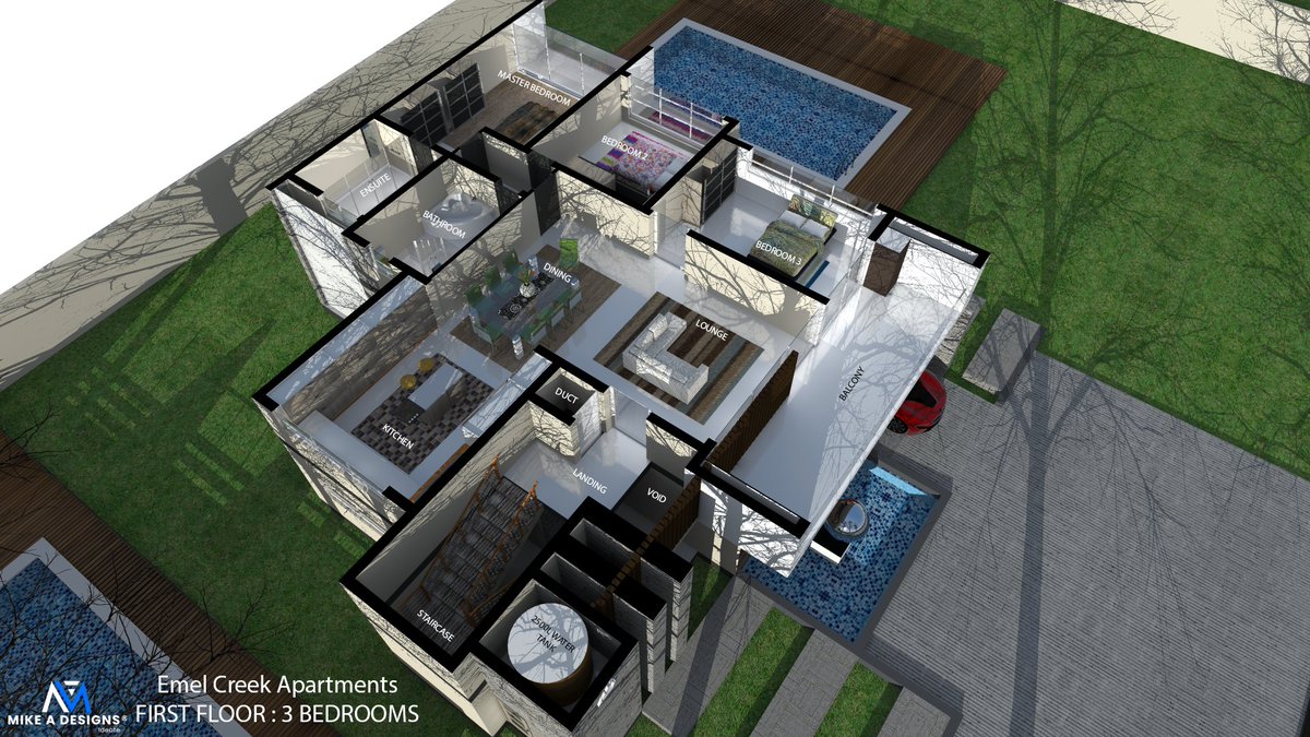 mikeadesignsZIM's tweet photo. Ahead of our new website which will be available soon on the following url: https://t.co/uhtMElN8tg.
We have decided to unpack 'Emel Creek Apartments'.
A proposed development located in Helensvale, Harare.

To have your unique custom design done contact :
Mike +263 771 442 081 https://t.co/n90m5bT3AN