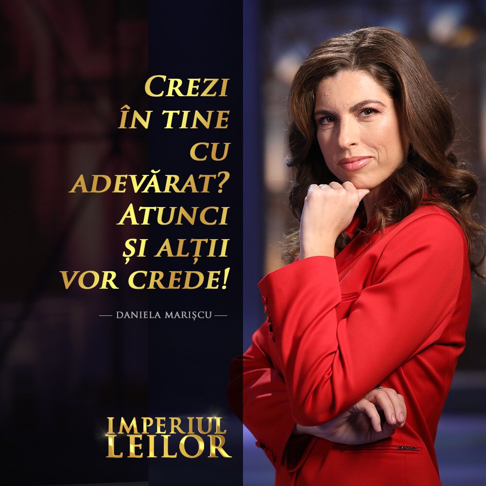 Cei care vin pregătiți să demonstreze că au ce trebuie vor atrage atenția Danielei. Cu ce idei de afaceri vor veni? Vedem in curând la <a href="/imperiul/">efrain barrios</a>.leilor @daniela_mariscu_ 🦁 #imperiulleilor #investitoridetop #ideidebusinessromanesti 💸#incurand #protv